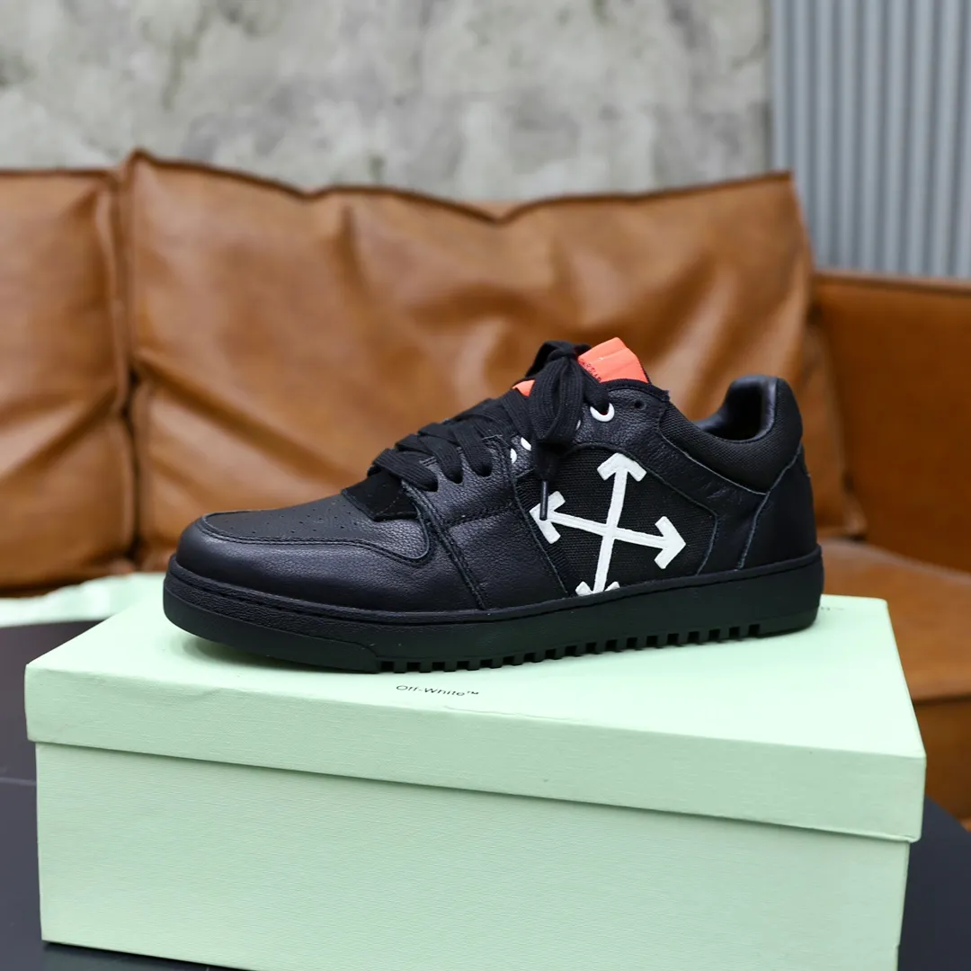 Men's shoes: 462💰💶【off-white】👫 Original one-to-one replica, high-end quality🥳The latest model has not been listed on the official website yet, the top version. Fabric: Imported original leather splicing Lining: Imported breathable mesh Outsole: Original rubber soft, light and wear-resistant Outsole Male 38-44 (customized for 45 and 46)